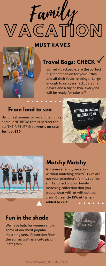 All Your Family Vacation Must Haves