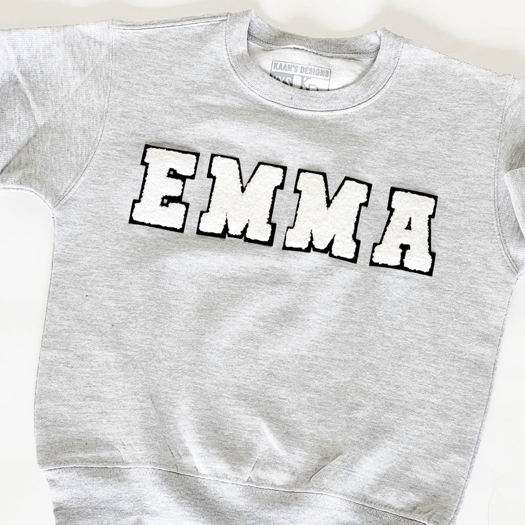 Toddler Custom Patch Sweatshirt: Elevating Fall Vibes in Personalization