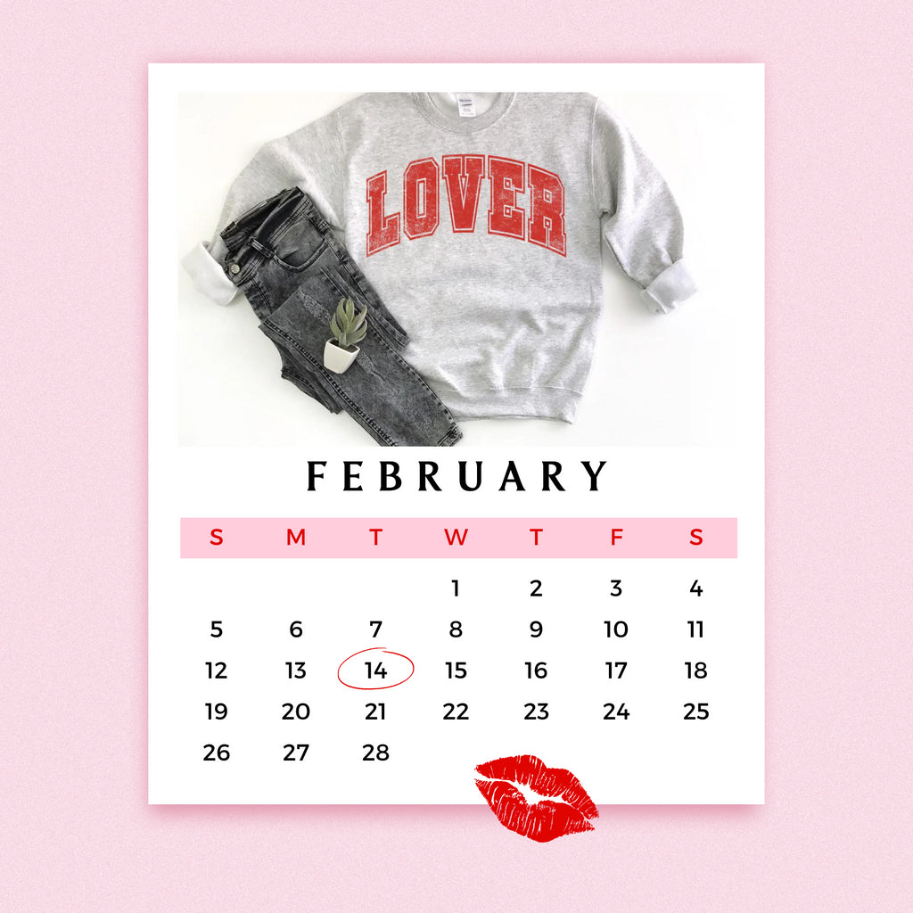 calendar of valentines day