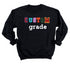 Custom Grade Mini Chenille Patch Sweatshirt (you choose the grade)
