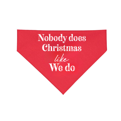 Nobody Does Christmas Like My Family - Custom Option T-shirts