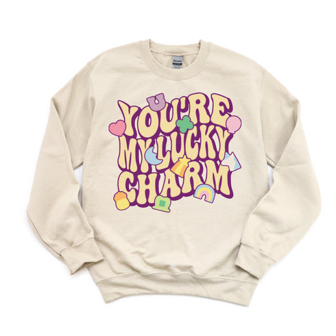 You're my lucky charm Adult and child Sweatshirt Option (Multiple Colors)