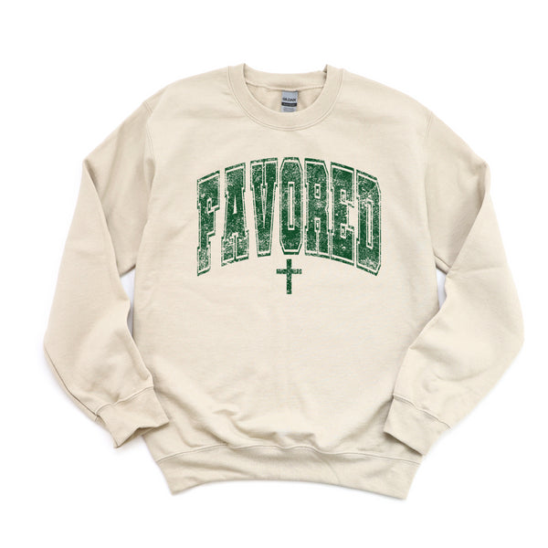 Favored Adult and child Sweatshirt Option (Multiple Colors)