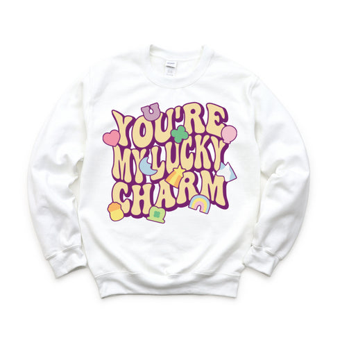 You're my lucky charm Adult and child Sweatshirt Option (Multiple Colors)