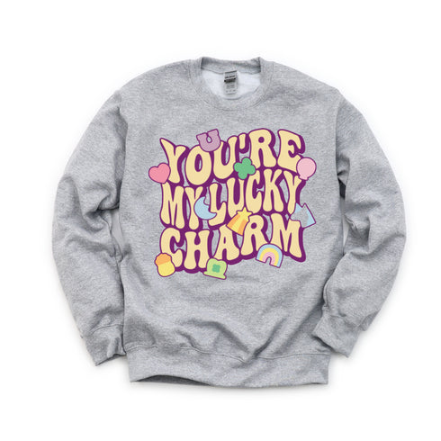 You're my lucky charm Adult and child Sweatshirt Option (Multiple Colors)