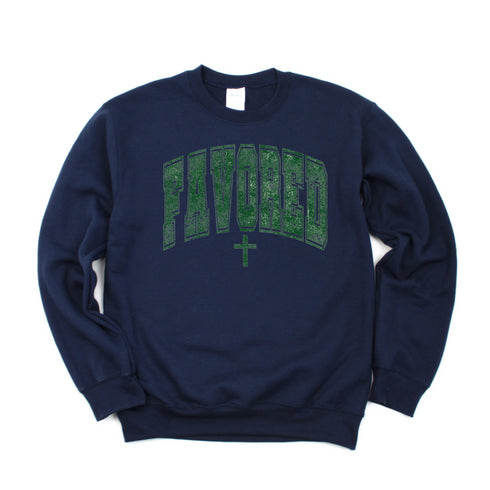 Favored Adult and child Sweatshirt Option (Multiple Colors)