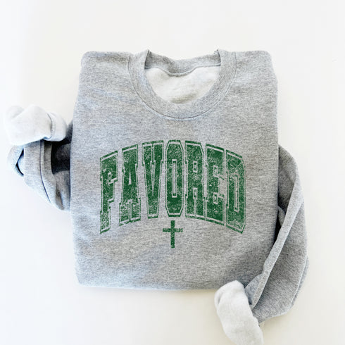 Favored Adult and child Sweatshirt Option (Multiple Colors)