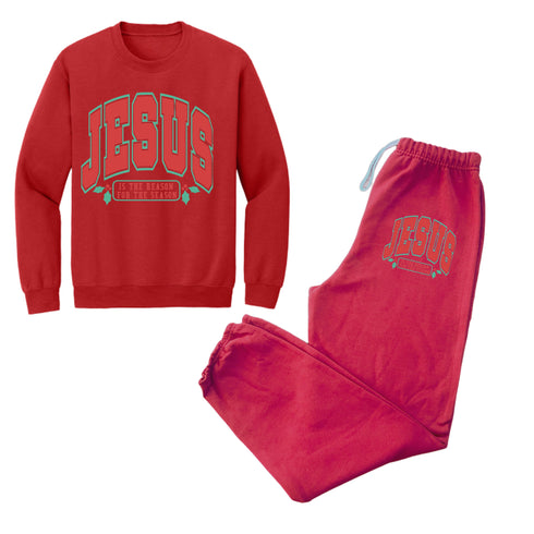 Jesus Is The Reason for the Season - Sweatshirt and Pants