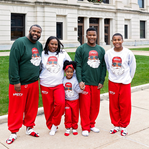 Holiday DJ Santa Sweatshirt - Multiple Colors