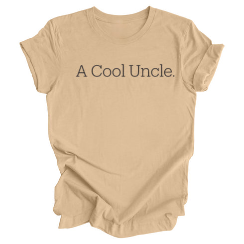 Adult- A Cool Uncle T-shirt (Multiple Colors)