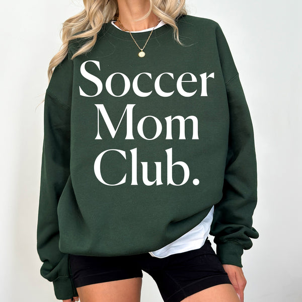 Soccer Mom Club Adult SweatShirt