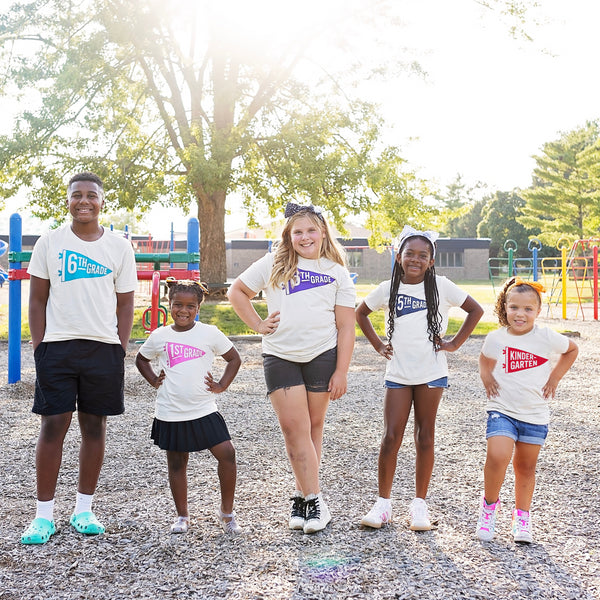 First Day of School Celebration Grade T-shirt (Preschool - 8th Grade)