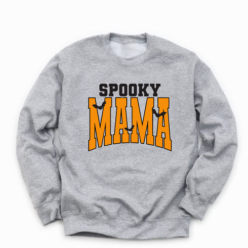 Spooky Mama Sweatshirt/T-shirt Option