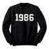 Adult Customizable Number Sweatshirts ( multiple colors and print options)