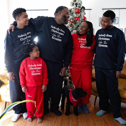 Nobody Does Christmas Like My Family - Custom Option Sweatshirt