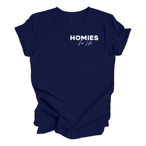 Coordinating Dad and Child - Pocket Style Homies for Life ( Multiple Colors)