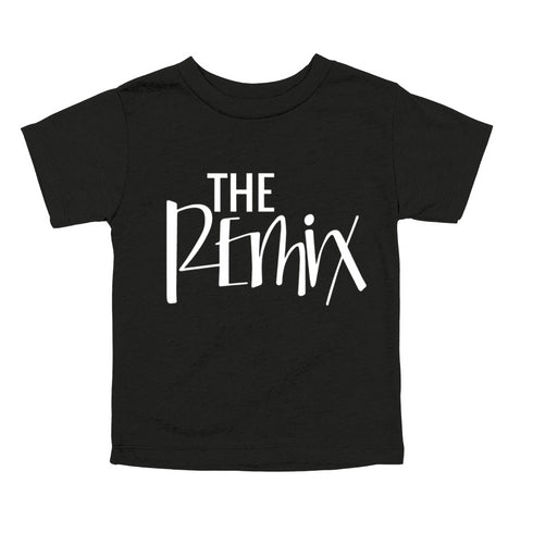 Matching Mom and Daughter Outfits - The Original The Remix Curvy Script Font (Black)
