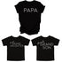 Grandpa and Grand Child - Papa/Grandson/Granddaughter Matching Shirts