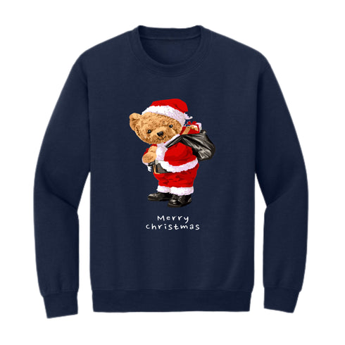 Beary Merry Christmas Sweatshirt- Youth and Adult