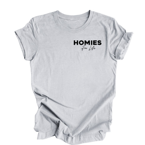 Coordinating Dad and Child - Pocket Style Homies for Life ( Multiple Colors)