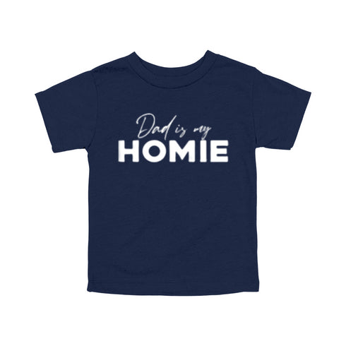 Coordinating Dad and Child - Pocket Style Homies for Life ( Multiple Colors)