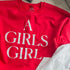 A Girls Girl - Adult/Kids Matching Sweatshirts