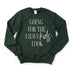 Women's Pullover Collegiate Sweatshirt - Going For The I Have Kids Look©