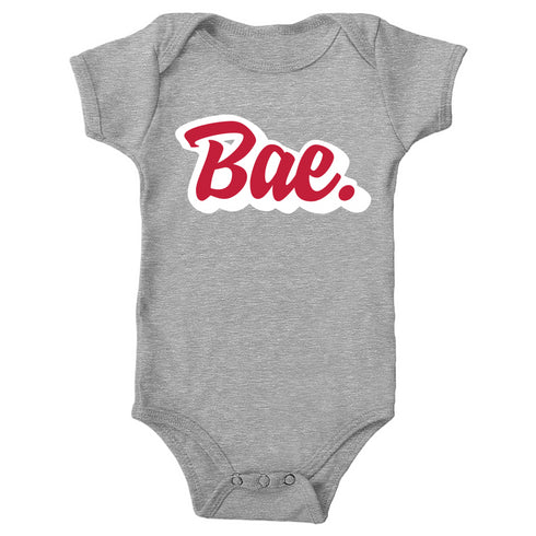 Matching Mom and Child Shirts - Ma, Bae, and Newbae (Heather Grey)