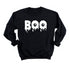 Mommy and Me - Halloween Matching Set - Rollin' With My Boos - Black Sweatshirt/T-shirt