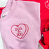 Valentines Day Embroidered Heart - Adult/Kids Sweatshirt