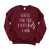 Women's Pullover Collegiate Sweatshirt - Going For The I Have Kids Look©