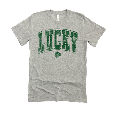 Lucky T-Shirt - Kids and Adults (Multiple Colors)