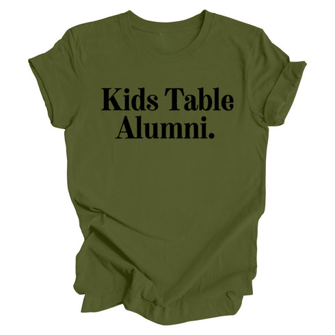 Thanksgiving Family Matching - Kids Table Alumni Kids and Adults ( Multiple Options and Colors)
