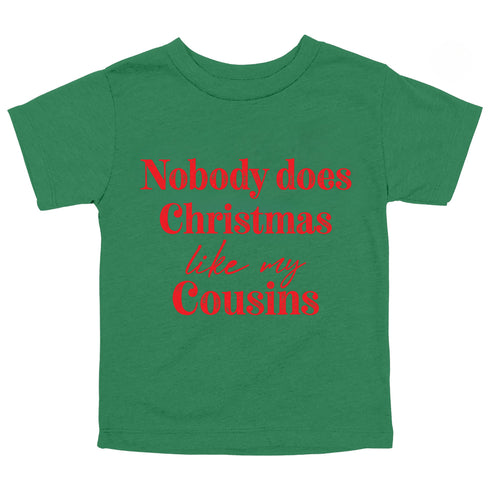 Nobody Does Christmas Like My Family - Custom Option T-shirts