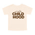 Father, Daughter, Son - No Hood like Fatherhood/Childhood- Natural (2 Set Shirts)