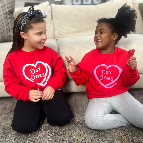 Day Ones - Adult/Child Matching Sweatshirts (Multiple Colors)