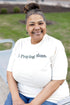 A Praying Mom - Adult T-shirt/Comfort Colors