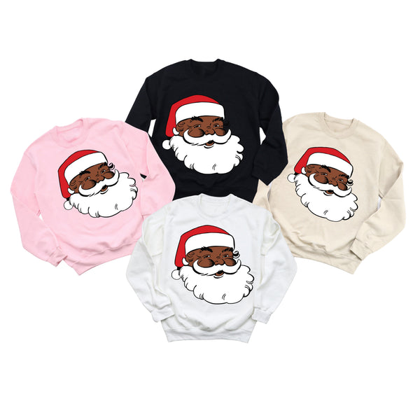 Jolly Santa Christmas Sweatshirt - Youth and Adult