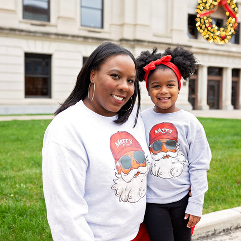 Holiday DJ Santa Sweatshirt - Multiple Colors