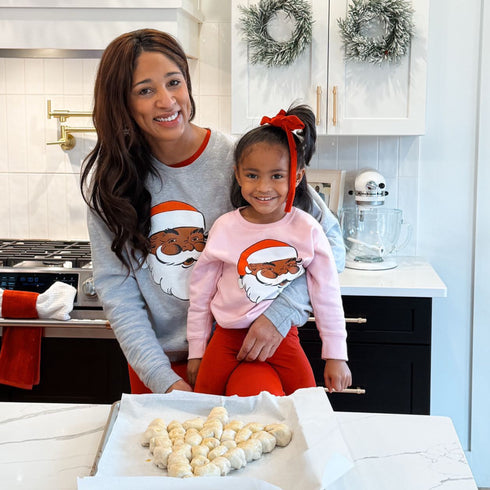 Jolly Santa Christmas Sweatshirt - Youth and Adult