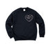 Valentines Day Embroidered Heart - Adult/Kids Sweatshirt