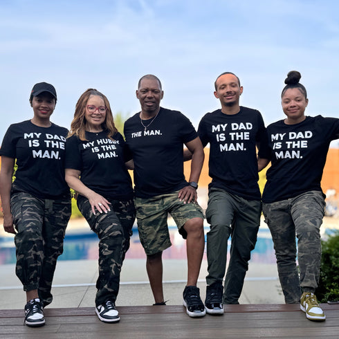 Dad and Kids - The Man/My Dad Is The Man - Multiple Colors