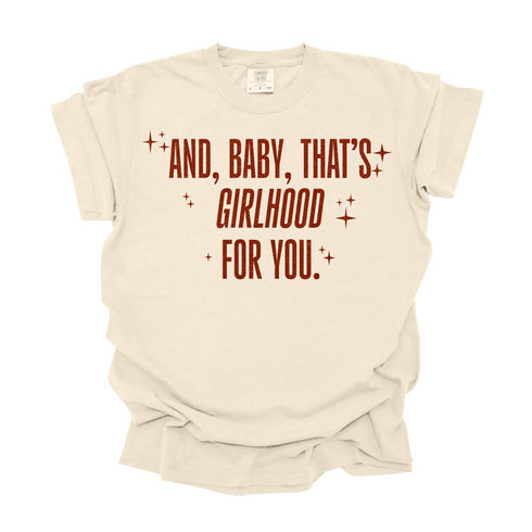 Graphic comfort colors shirt inspired by taylor swift showgirls album