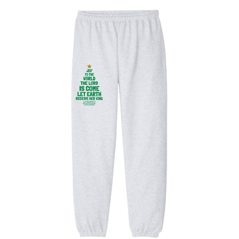 Christmas Family Matching Joy To the World Set - Sweatshirt and Pants