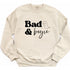 Adult Halloween Bad and Boogie Sweatshirt- Multiple Options
