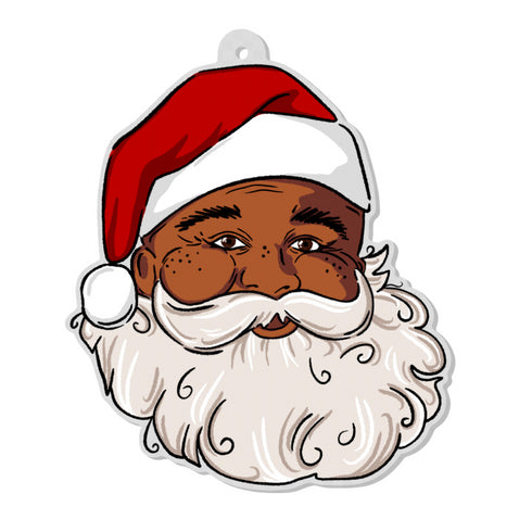 Classic Magic Santa Ornament