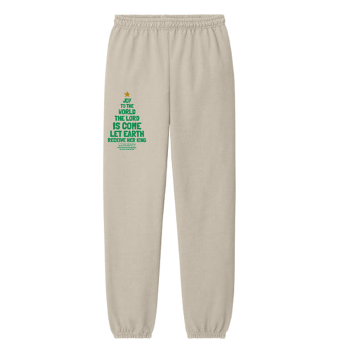 Christmas Family Matching Joy To the World Set - Sweatshirt and Pants