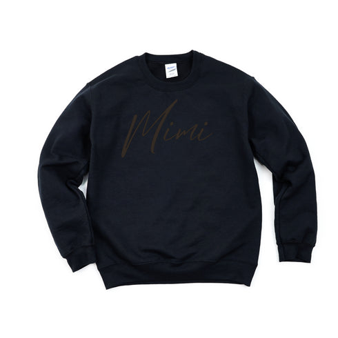 Mimi Script Collegiate Sweatshirt (Multiple Colors)
