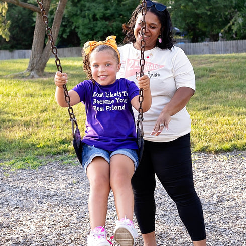 Back to School Superlatives- "Most Likely to Become Your Best Friend" Multiple Color T-shirt