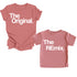Mommy and Me, Girl Mom Matching - The Original The Remix® (Mauve) Set of 2